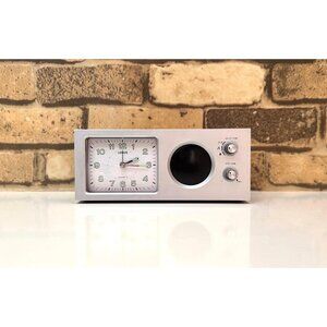 Vintage Lorus Alarm Clock ~ Musical Tone-Light Up Hands and Faux Wood Grain Case